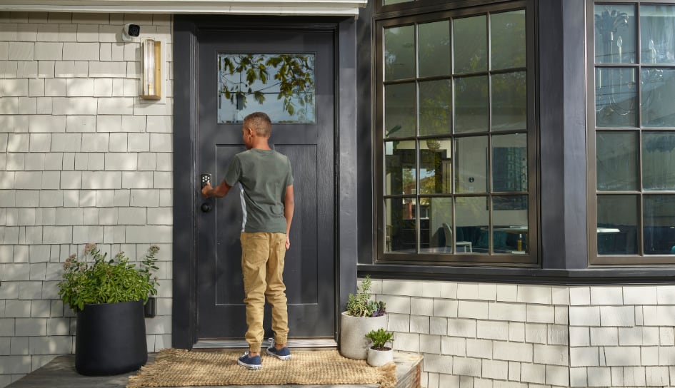 Vivint Smart Lock on home in St. George