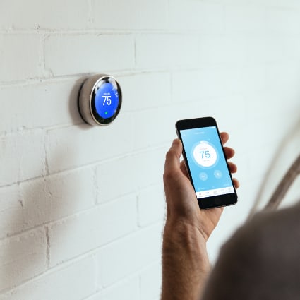 St. George smart thermostat